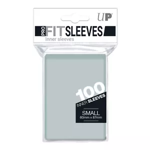 Ultra PRO 100 Count Fit Small Deck Inner Clear Storage Holder Protector Sleeves - Picture 1 of 2