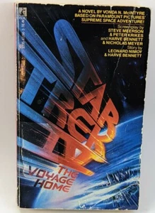 Star Trek 4 THE VOYAGE HOME PB (Ex. Lib copy) - Picture 1 of 3