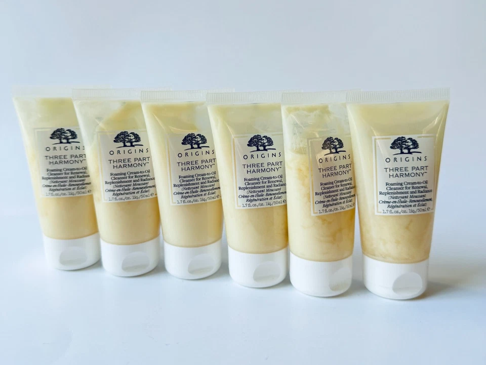 6 x Origins Crema Espumosa a Aceite Limpiador Para Renovación 1.7 OZ / 50 ml cada uno Nuevo Foto 1 de 1