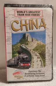 World's Greatest Train Ride Videos China (1995 VHS) - Brand New / Factory Sealed - Picture 1 of 5