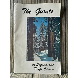 Vintage The Giants Of Sequoia And Kings Canyon National Parks Booklet - Picture 1 of 5