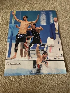 Vintage MICHAEL PHELPS 2008 BEJING OLYMPICS Print Photo Magazine Clipping - Picture 1 of 1