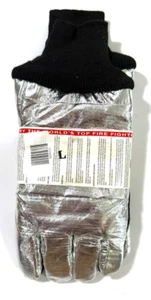 MUÑECA DE PROXIMIDAD GRANDE SHELBY 5200 GUANTES DE EXTINCIÓN DE INCENDIOS PBI ALUMINIZADOS MFG 2018 - Imagen 1 de 5