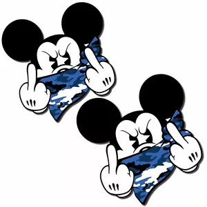 2 PVC VINYL STICKERS GONE BAD AUTO MOTO CAR HELMET B 33 - Foto 1 di 1