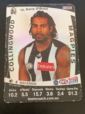 2011 AFL Teamcoach Silver-Choose From Dropdown List-Single card-Ave.