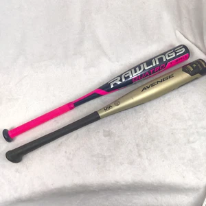 Tee ball lot Rawlings Quatro tb8qd Avenge l166g bats - Picture 1 of 8