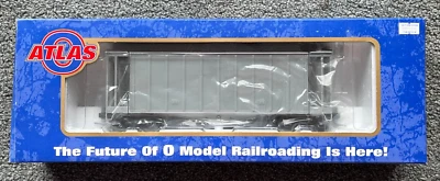 Atlas O GATX Air Slide Covered Hopper #7350 Undecorated  2-Rail NIB - Image 1 of 2