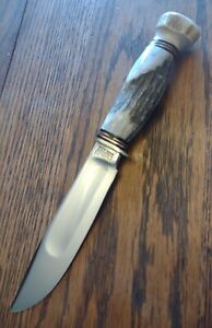 Pre WWII Vintage MARBLE'S Ideal Stag Bowie Knife Case Gladstone Bob Young Minty
