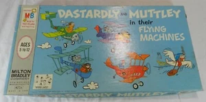 Vintage Milton Bradley Brettspiel - Hinterhältig + Muttley in ihren Flugmaschinen - Bild 1 von 4
