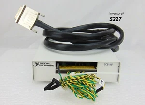 National Instruments SCB-68 182469F-01L Shielded Connector *used working - Picture 1 of 8