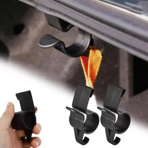 2pcs Car Interior Umbrella Hook Holder Hanger Clip Fastener Universal - Bild 1 von 14
