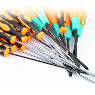 Phillips Crosshead Slotted Flathead Non-Slip Precision Tool Hex Screwdriver Set - Image 1 of 4