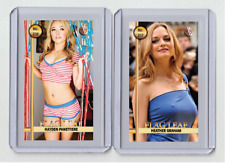 Hayden Panettiere rare MH Flag Leaf #'d x/3 Tobacco card no. 236