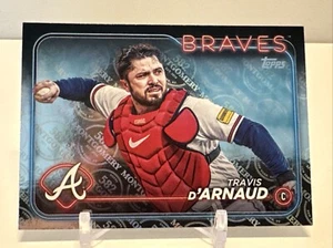 2024 Topps 582 Montgomery Club Set Foil Travis d'Arnaud Atlanta Braves #686 - Picture 1 of 2