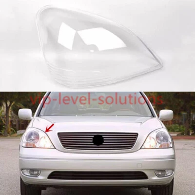 Right Side Headlight Lens Clear Cover + Sealant For Lexus LS430 2001-2003 - Изображение 1 из 4