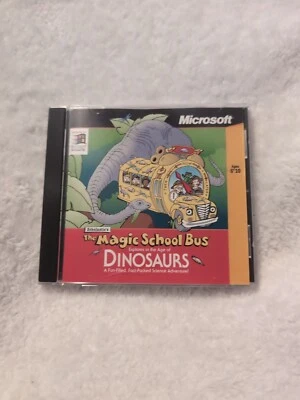 The Magic School Bus Explores In The Age of Dinosaurs (1997, CD-ROM, Scholastic) - Image 1 of 3