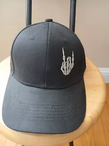 mens hats heavy metal hand sign - Picture 1 of 3