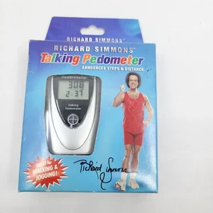 Richard Simmons Talking Pedometer Fitness Mileage Tracker Alarm - Picture 1 of 5