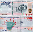 Burundi 5000 Francs, 2022, P-58, UNC