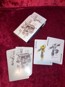 CAR WORKSHOP Playing Cards Plastic Coated - Picture 1 of 1
