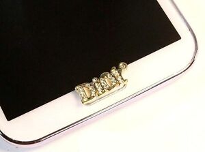 3D Bling Rhinestone Letter Home Button Sticker for Samsung Galaxy s3,s4,s5,Note