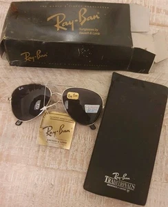 Vintage B&L Ray Ban Bausch & Lomb 62mm 1992 Olympics With Case Boxed New - Picture 1 of 4