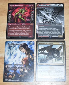 MTG Rare Squee the Imortal Necromaster Dragon, Vana'diel Adventurers, Jor Kadeen - Picture 1 of 2