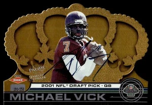 2001 Pacific Crown Royale Michael Vick Rookie Auto 191/250 - Picture 1 of 2