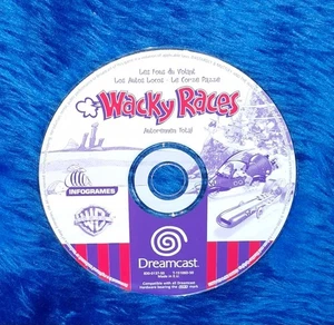 Wacky Races SEGA DREAMCAST ****DISC ONLY**** PAL Racing Infogrames - Picture 1 of 2