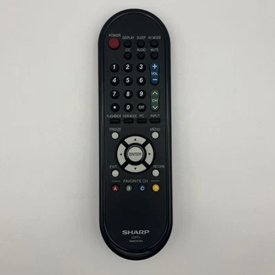 Genuíno Sharp GA667WJSA TV Controle Remoto LCDTV - Original OEM Testado Funcionando - Imagem 1 de 4