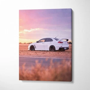 Mitsubishi Evo 10 High Resolution Museum Quality Vertical Canvas Print #023 - Picture 1 of 14