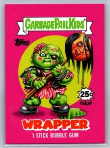 2025 Garbage Pail Kids Oh The Horrible Horror-Ible Wave 1 Wrapper Card #4 - Foto 1 di 1