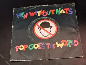 Men Without Hats Pop Goes The World 7" Vinyl Record Mercury - Picture 1 of 6