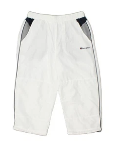 CHAMPION Bermuda donna grafico pantaloncino sportivo medio bianco poliestere AR02 - Foto 1 di 3