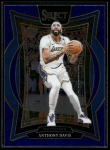 2024-25 Panini Select Anthony Davis CONCOURSE RETAIL BLUE PARALLEL Mavericks #25 - Bild 1 von 2