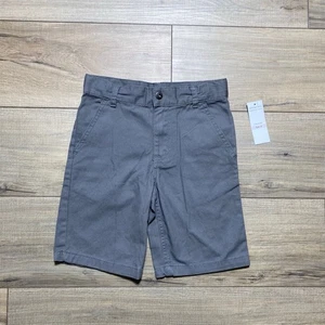 Calvin Klein Jeans Boys Cotton Adjustable Waist Shorts Size 6 Gray - Picture 1 of 14