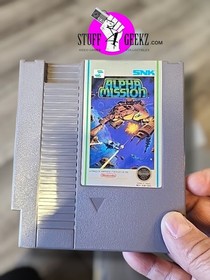 NES Alpha Mission (Nintendo Entertainment System,1985) Cartridge Only Authentic
