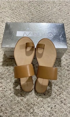 Sandalias Matiko Bonny Toe Ring Nude 6.5 Foto 1 de 4