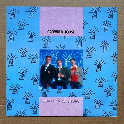 CROWDED HOUSE SOMETHING SO STRONG 12" 4 TRACK 1987 -  UK - Image 1 of 2