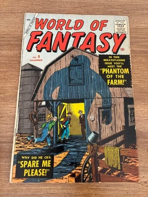 World Of Fantasy # 9 FN Atlas Pre-Marvel Comic Book Silver Age 12 J348 - Image 1 of 2