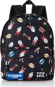 Ultraman Hero Ruck sack Black TITLE ROLE Large capacity New! Japan - Picture 1 of 6