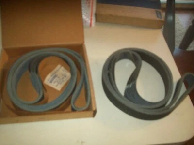 Correas de lijado Norton Durite nuevas stock antiguo 10 cada una 180-X y 320-X 1 1/2" X 96" Foto 1 de 4