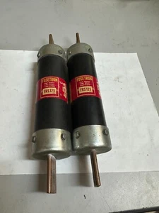 BUSSMANN FUSETRON FRS-125 (LOT OF 2) 125A/600V TEST GOOD FREE SHIPPING - Picture 1 of 2