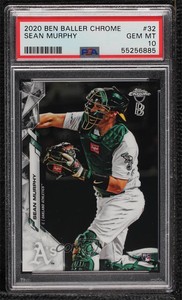 2020 Topps Chrome Ben Baller Edition Sean Murphy #32 PSA 10 GEM MT Rookie RC