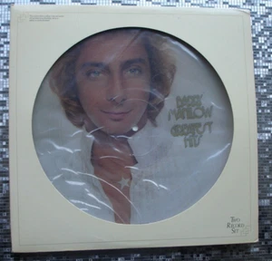 Barry Manilow ~ Greatest Hits ~ Vintage HTF Picture Disc LP Arista A2L 8601 - Picture 1 of 10