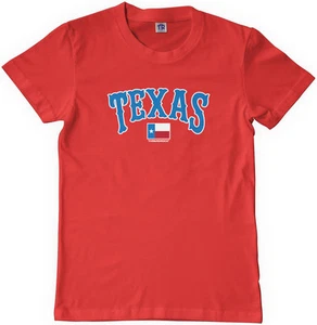Threadrock Kids Texas Text and State Flag Youth T-shirt Texan Pride USA - Picture 1 of 7