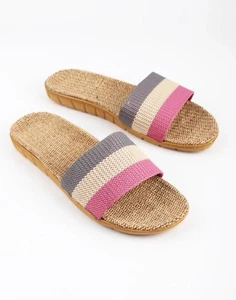 Women Sandals Casual Flat Shoes Flip Flops Ladies Slides Fast Shipping - Picture 1 of 3