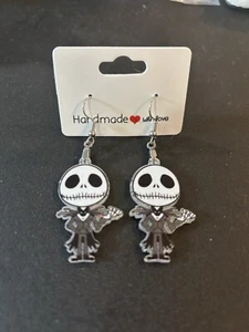 Jack Skellington Earrings - Picture 1 of 7