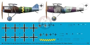 Peddinghaus 1/72 Pfalz D.XII Late Cross Markings #2 France WWI (2 planes) 4101 - Bild 1 von 1