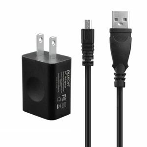 PwrON USB AC/DC Power Adapter Camera Charger + PC Cord For Nikon Coolpix S4150 - Picture 1 of 5